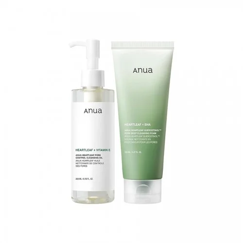 Anua Double Cleanse Bundle (2 Pcs) + Gift