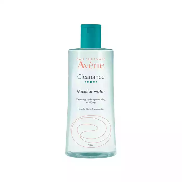 Gently cleanse and regulate your blemish-prone skin with the Avene Cleanance Micellar Water. Created to remove all traces of make-up and daily impurities from the face in one step, the no-rinse formula is ideal for tho | Veela Beauty | فييلا بيوتي
