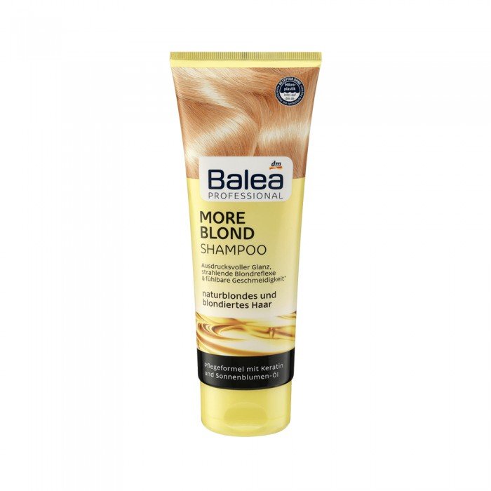 For naturally blonde and bleached hair With selected