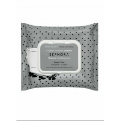 Sephora Cleansing & Gentle Exfoliating Wipes CHARCOAL