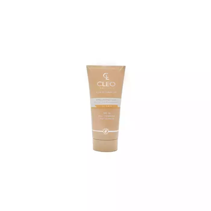 Cleo Makeup Hyaluronic Acid Foundation -fair - 30ml Cleo Foundation with Hyaluronic Acid is designed to provide excellent Cleo Makeup Hyaluronic Acid Foundation -fair - 30ml Cleo Foundation with Hyaluronic Acid is designed to provide excellent