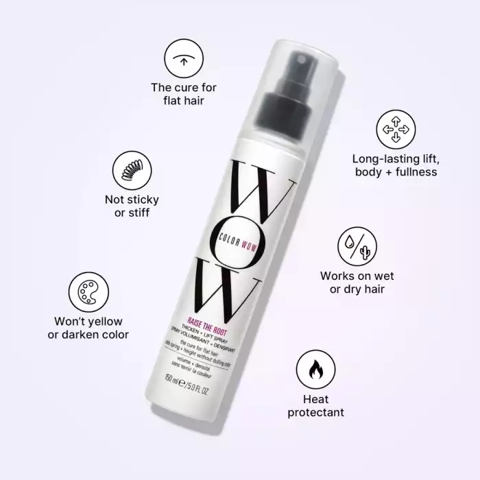 Color Wow Raise the Root Thicken & Lift Spray 150ml
Description:Color Wow Rise The Root Volumizing Spray is a lightweight Color Wow Raise the Root Thicken & Lift Spray 150ml
Description:Color Wow Rise The Root Volumizing Spray is a lightweight
