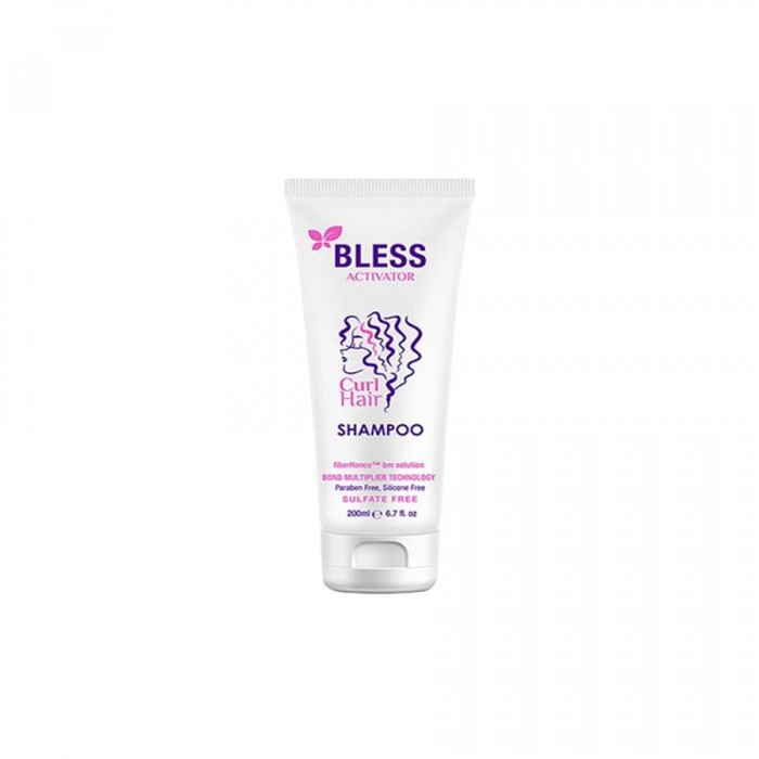 Bless Curl Hair Shampoo White 200ml | Veela Beauty Bless Curl Hair Shampoo White 200ml | فييلا بيوتي