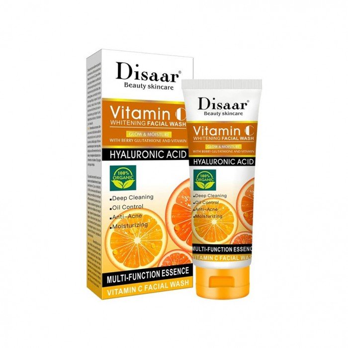 Dissar Face Wash Natural Facial Cleanser with Vitamin C