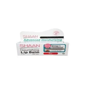 Shaan Nourishing lip balm Rose spf30 5g 