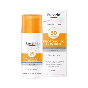 Eucerin Face Sunscreen Photoaging Control Anti-Age Sun Fluid, SPF50 50ml Eucerin Face Sunscreen Photoaging Control Anti-Age Sun Fluid, SPF50 50ml
