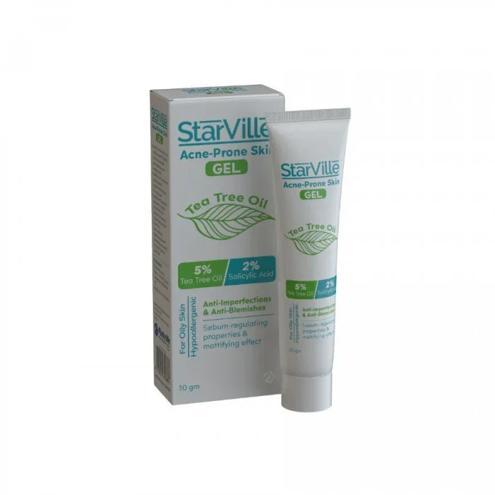 StarVille AcneProne Skin Gel 30gm
Product Overview: Starville Acne-Prone Skin Gel is specially formulated to treat acne in mild StarVille AcneProne Skin Gel 30gm
Product Overview: Starville Acne-Prone Skin Gel is specially formulated to treat acne in mild