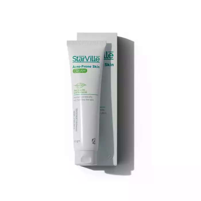 Starville Acne Prone Skin Cream 60 gm
Description:Starville Acne Prone Skin Cream is specifically designed for oily and Starville Acne Prone Skin Cream 60 gm
Description:Starville Acne Prone Skin Cream is specifically designed for oily and