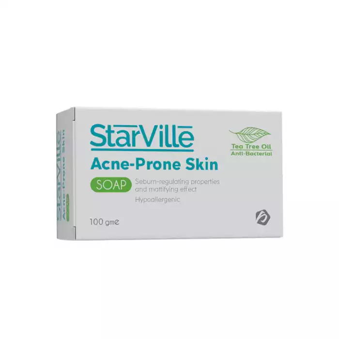 Starville Acne Prone Skin Soap 100 gm
Product Overview: Starville Acne Prone Skin Soap is formulated with strong active Starville Acne Prone Skin Soap 100 gm
Product Overview: Starville Acne Prone Skin Soap is formulated with strong active