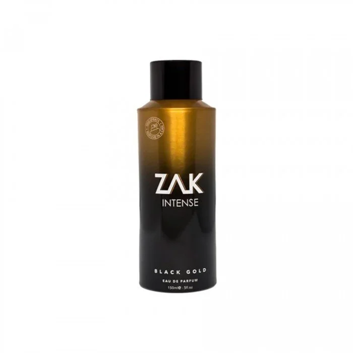 ZAK Intense Black Gold Eau de Parfum for Men 150ml ZAK Intense Black Gold Eau de Parfum for Men 150ml