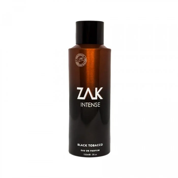 ZAK Intense Black Tobacco Eau de Parfum for Men 150ml ZAK Intense Black Tobacco Eau de Parfum for Men 150ml