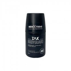 Zak Bodyguard Roll On Deodorant Carbon Black 50ml