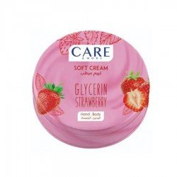 Care & More Soft Cream With Strawbery Glycerin 75 ml