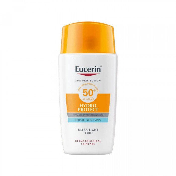 EUCERIN Sun Face Hydro Protect Ultra Light Fluid SPF 50+ Eucerin Hydro Protect SPF50+ Lightweight SunscreenProduct Description: