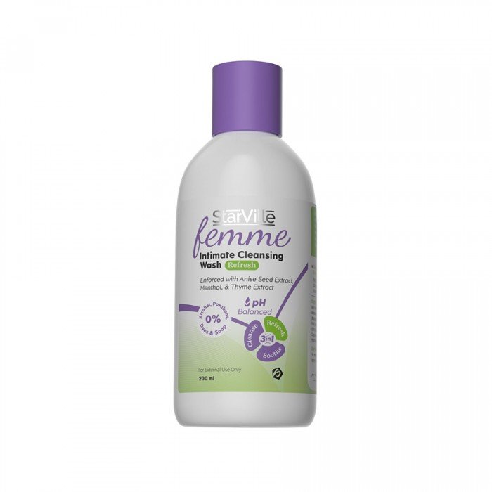 StarVille Femme Intimate Cleansing Wash Refresh 200ml