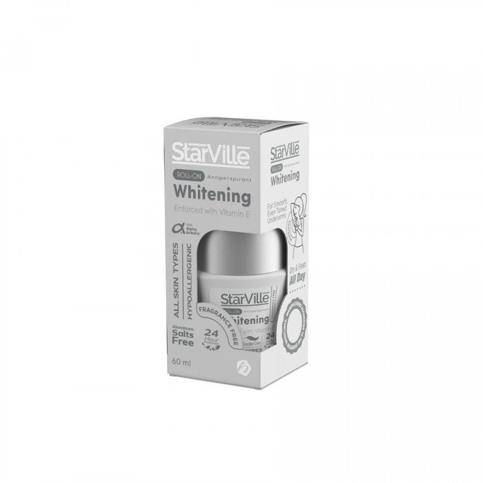 Starville Whitening Roll On Fragrance Free 60 ml