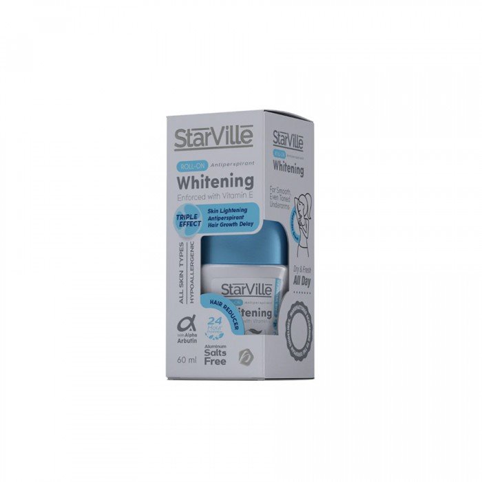 Starville Whitening Roll-On Hair Reducer 60 ml