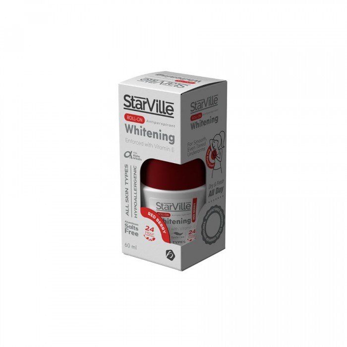 Starville Roll-on Whitening Red Berry 60Ml