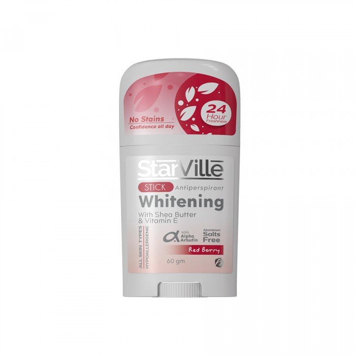 Starville Whitening Antiperspirant Stick Red Berry 60 gm