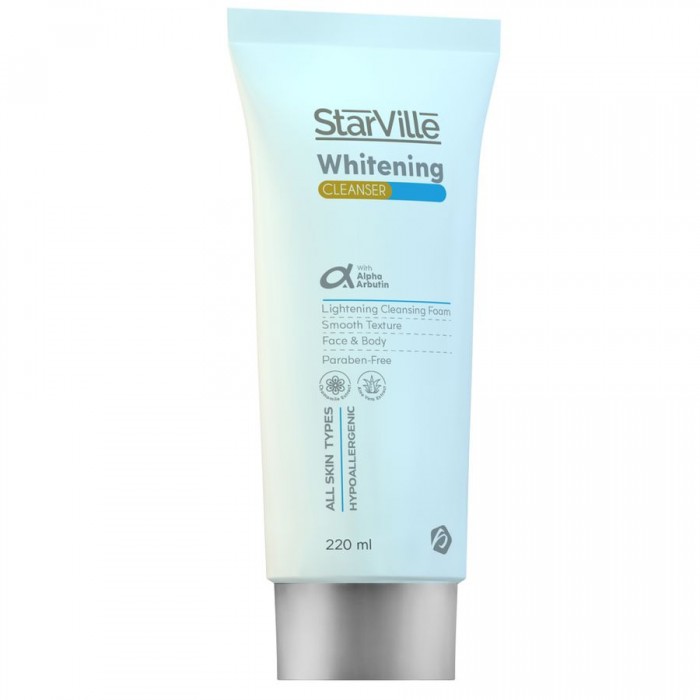 Starville Whitening Cleanser 200 ml | فييلا بيوتي Starville Whitening Cleanser 200 ml | فييلا بيوتي