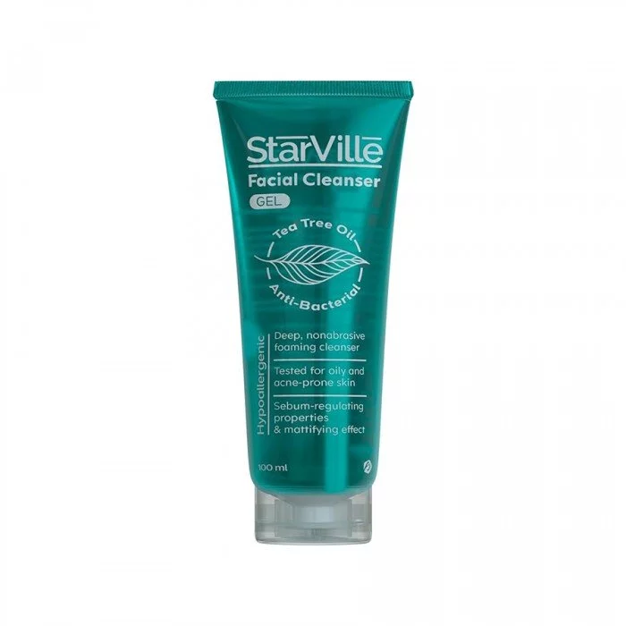 Starville Acne Prone Skin Facial Cleanser 100ml
Key Features:Daily Hygiene Cleanser: Ideal for combination, oily, and acne-prone