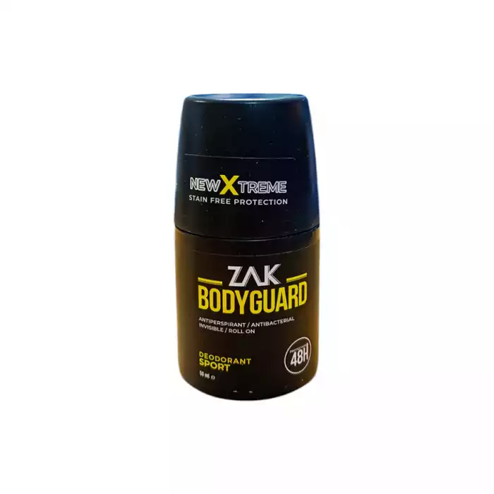 زاك بودي جارد سبورت رول اون 50 مل وصف المنتج:مزيل العرق ZAK Bodyguard Sport هو زاك بودي جارد سبورت رول اون 50 مل وصف المنتج:مزيل العرق ZAK Bodyguard Sport هو